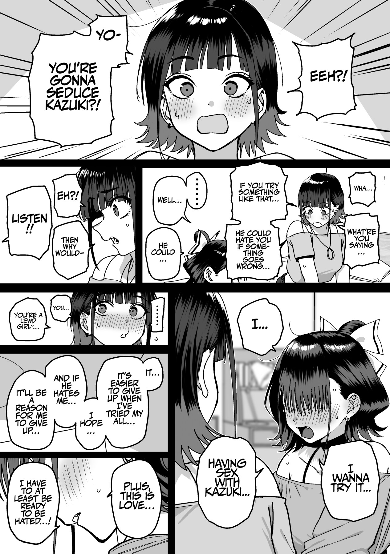 Hentai Manga Comic-A Harem Where No One Is Reciprocated-Read-16